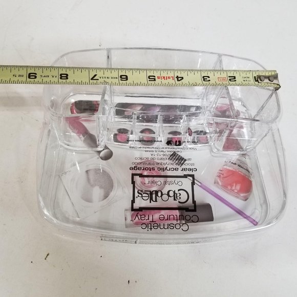 Caboodles Clear Acrylic Cosmetic Couture Nail Tray - Picture 11 of 11